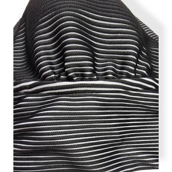 Shade & Shade Striped Bralette Bikini Top Large 12-14 - Picture 3 of 5